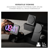 Native Union Rise 3-in-1 Magnetic Wireless Charger| Fast 15W Qi2, Premium Foldable Charging Stand, for Apple iPhone 16/15/14/13/12 Pro/Pro Max/Plus, Apple Watch All Series, Airpods - Black