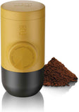 Wacaco MINIPRESSO GR2 - Portable Espresso Machine for Ground Coffee, Eco-Friendly, Made Using Biomass, 18 Bar Powerful Extraction, Ultra Light Weight, Integrated Water Tank System