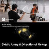Insta360 Mic Pro 1 TX + 1 RX| AI Powered Wireless Mic & Receiver