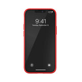 Adidas SNAP Apple iPhone 12 Mini Trefoil Case - Back cover w/ Trefoil Design, Scratch & Drop Protection w/ TPU Bumper, Wireless Charging Compatible - Scarlet