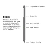 Adonit - Dash 3 Fine Point Precision Stylus Silver