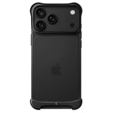 Arc iPhone 18 Pro Max Pulse Aluminum Case | Aerospace Metal Bumper, Shockproof Slim Anti-Scratch Protective Case, 10-ft Drop Tested, MagSafe Wireless Charging, Aluminum Matte, Black