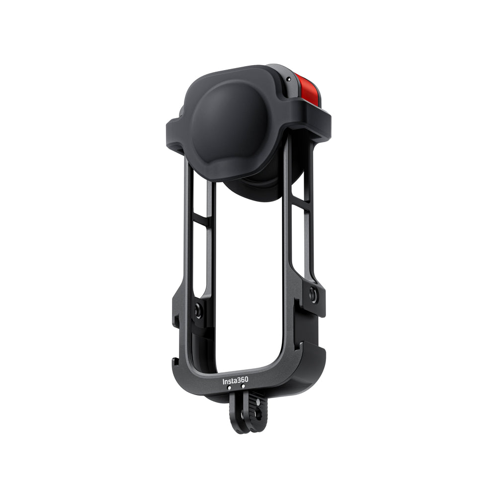 Insta360 X4 camera mounted in the Utility Frame