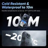 Insta360 X4 Adventure Bundle - 8K Waterproof 360 Action Camera, 4K Wide-Angle Video, 135 Min Battery Life, AI Editing, 114cm Invisible Selfie Stick+ 256GB Memory Card+ Extra Battery Pack - Bundle