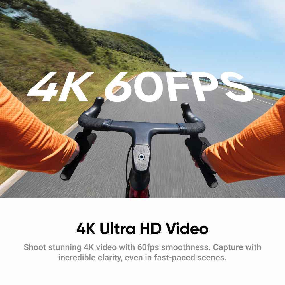 Insta360 GO Ultra Creator Bundle Midnight Black - Tiny 4K Cam, Lightweight & Portable, Low Light Excellence, Mount Anywhere, FlowState Stabilization, 200 Min Battery Life Artic White