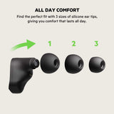 Belkin - SOUNDFORM True Wireless Earbuds - Black
