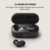 Belkin - SOUNDFORM True Wireless Earbuds - Black