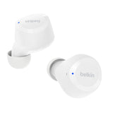 Belkin SoundForm Bolt True Wireless Earphones| Bluetooth 5.2 Earbuds, 28Hrs Playtime, 2 Mics, Clear Calls, IPX4 rating, Portable, Stereo HiFi Sound, Tap Control, for Apple/Android OS - White