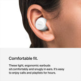 Belkin SoundForm Bolt True Wireless Earphones| Bluetooth 5.2 Earbuds, 28Hrs Playtime, 2 Mics, Clear Calls, IPX4 rating, Portable, Stereo HiFi Sound, Tap Control, for Apple/Android OS - White