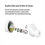 سماعات أذن لاسلكية حقيقية من بيلكين ساوندفورم بولت - أبيض