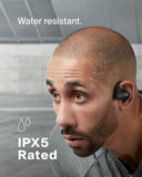 BELKIN SoundForm ClearFit Open-Ear Wireless Earbuds| Bluetooth Headphones w/ Sound Awareness, for Sports, Outdoor Activities, WorkOuts, Clear Calls and Music, for iOS & Android - Black