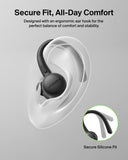 Belkin SoundForm ActiveFit True Wireless Earbuds, Secure Silicone Ear Hooks, 36-Hour Battery, IP54 Dust & Water Resistance, Hear-Thru Mode, Black