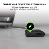 Belkin - Usb-C To Hdmi 60W Power Delivery - Black
