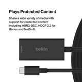 محول بيلكين لتوصيل USB-C إلى HDMI 2.1 - أسود