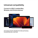 موزع منافذ USB-C من بيلكين إلى 4 منافذ USB-C - أسود