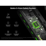 Belkin USB C Hub, 5-Port Hub w/ 4K HDMI Display @ 60Hz, 100W Power Delivery, Fast Data Transfer 10Gbps, USB C Multiport Adapter - Compatible with MacBook, iPad Pro, Chromebook, & More