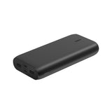 بنك طاقة بيلكين بوست تشارج بسعة 26 ألف مللي أمبير مع منافذ USB-C و USB-A للشحن السريع - أسود