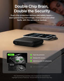 Belkin UltraCharge Power Bank 10K | 45W Fast Charging, 20cm Integrated USB-C Cable, Digital Display, for iOS, Android SmartPhones, Tablets, EarBuds, Sand