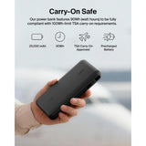 Belkin UltraCharge Pro Laptop Power Bank 25K | 158W Shared Output, Fast Charge Integrated 140W USB-C Cable, Digital Display, for MacBooks, Laptops, Tablets, SmartPhones, USB-C Devices, Black