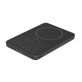 Belkin Slim Magnetic Power Bank 5K| Thin, Portable MagSafe Wireless & USB-C Charger, Strong Magnet, Pocket-Sized Power for iPhone & USB-C Devices, TSA Approved - Black
