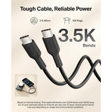 Belkin BoostCharge Slim Magnetic Power Bank 10K | Qi2 15W Wireless Charging, 30W USB-C, Built-In Kickstand, for iPhone 18/17/16/15/14/13/12, Samsung Phones w/ Magnetic Case, White