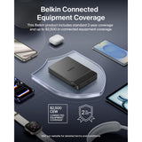 Belkin UltraCharge Slim Magnetic Power Bank 10K | Qi2 25W Wireless Charging, 30W USB-C Port, Digital Display, for iPhone 18/17/16/15/14/13/12, Samsung Phones w/ Magnetic Case, Black