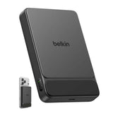 Belkin UltraCharge Slim Magnetic Power Bank 10K | Qi2 25W Wireless Charging, 30W USB-C Port, Digital Display, for iPhone 18/17/16/15/14/13/12, Samsung Phones w/ Magnetic Case, Black