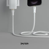 Belkin BOOST?CHARGE Pro Flex USB-C to Lightning Cable 1 Meter - MFi Certified, 25x more Heavy Duty, Includes Cable Clip, for Apple iPhone 13/12/11 Pro/Pro Max/Mini/X/8/8 Plus/iPad/Airpods - White