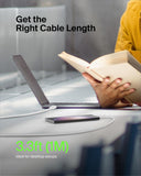 Belkin - Boost Charge USB-C to USB-A PVC Cable 1Meter - White