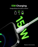 Belkin - Boost Charge USB-C to USB-A PVC Cable 1Meter - White