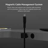 Belkin BoostCharge Pro Flex Braided USB-C to USB-C Charge & Sync Cable 1M| Fast Charge Power Delivery, Heavy Duty, for Apple MacBook Air/Pro, iPad Pro/Air/Mini, Samsung Galaxy S23/22 Ultra - Black