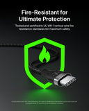 Belkin BoostCharge Pro Flex silicone USB-C Cable, USB-IF certified USB C to USB type C Fast Charging for iPhone 15, Samsung Galaxy S23, iPad, MacBook, Note, Pixel, more - 1m, 2pack, black/white