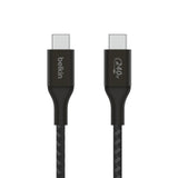 كابل شحن بيلكين بوسست تشارج PD 3.1 مضفر USB-C إلى USB-C بقدرة 240 واط وطول 2 متر