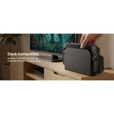 Belkin Gaming Charging Case for Nintendo Switch 2 | Non-Slip Grip for Joy-Con, 10K Removable Power Bank with Digital Display, 30W Charging, Game Storage, for Nintendo Switch 2, Black