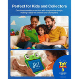Belkin Disney Toy Story 5 Lilypad Case for iPad 10th/11th Gen (A16)| iPad case for Kids with Kickstand & Handle, Lightweigh Easy-grip, Shock Absorbing Drop Protection Case, Green