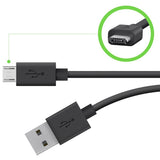 كابل شحن ومزامنة BELKIN MIXIT Micro USB - أسود