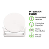 Belkin - Boost Up Wireless Charging Stand 10W with 1.2 m cable and AC adapter - White
