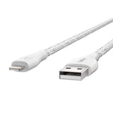 Belkin - Duratek Plus Lightning to USB-A cable 3M - White