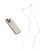 Belkin SoundForm ANC Wired USB-C Earbuds, Active Noise Cancellation, Hi-Res Audio, Built-In Microphone, IPX5 Water Resistant, White
