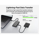 Belkin Multiport Hub8In1 C To (2 Usba 1 Usbc 1 Usbc Pd 1 Ethrnt 1 Hdmi 1 Micro Sd 1 Sd) Space Grey