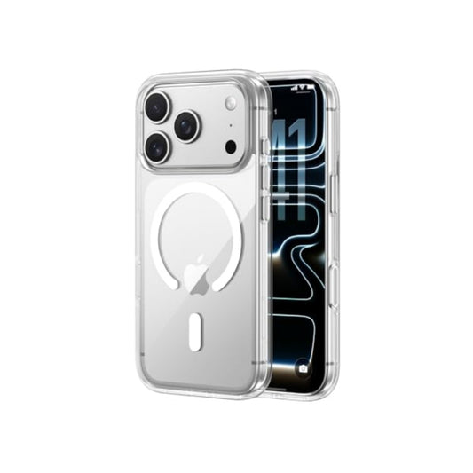 Belkin Clear Case for iPhone 17 Pro 6.3", 6 Ft. Drop Protection, MagSafe Compatible, Anti-Scratch, Slim 1.1cm, Raised Edges, Easy Grip, Polished Buttons, Made with Recycled Material - Clear