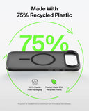 Belkin Grip Case for iPhone 17 Air 6.9", 6 Ft. Drop Protection, MagSafe Compatible, Anti-Scratch, Slim 1.1cm, Raised Edges, Enhanced Grip, Polished Buttons, Made with Recycled Material - Black