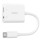 محول بيلكين روكستار، منفذ صوت 3.5 ملم، منفذ شحن USB-C