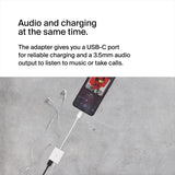 محول بيلكين روكستار، منفذ صوت 3.5 ملم، منفذ شحن USB-C