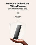 Belkin ScreenForce Titan SmartShield Screen Protector for Samsung Galaxy S26 Ultra, Anti-Reflective, 9H Scratch Resistant, Fingerprint Compatible, Clear