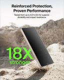 Belkin ScreenForce Titan SmartShield Screen Protector for Samsung Galaxy S26 Ultra, Anti-Reflective, 9H Scratch Resistant, Fingerprint Compatible, Clear