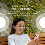 Belkin SOUNDFORM NANO True Wireless Earbuds for KIDS - Bluetooth In-Ear KID FRIENDLY w/ Volume Limiter & Touch Control, 24HRS Battery, for Apple iPhone/iPad, Samsung/Huawei, Tablets & Laptops - Blue