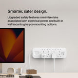 Belkin 8-Outlet Surge Protector w/ Charging Ports 18W| 2meters Cable Length, 900 Joules Protection, PD Fast Charge 1x USB/C 1x USB-A, Heavy Duty Chord, w/ Switch & LED Indicator, - UK 3-Pin