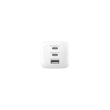 Belkin BoostCharge Pro 3-Port GaN Wall Charger 100W + Travel Adapters | PD Fast Charger, Compact Wall Charger w/ International Plugs,for iPhone, Samsung, iPad, Tablets, MacBook and USB-C Devices