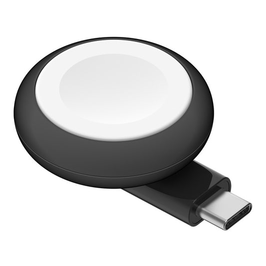 شاحن لاسلكي من بيلكين، محول ساعة أبل، منفذ USB-C، شحن سريع، أسود